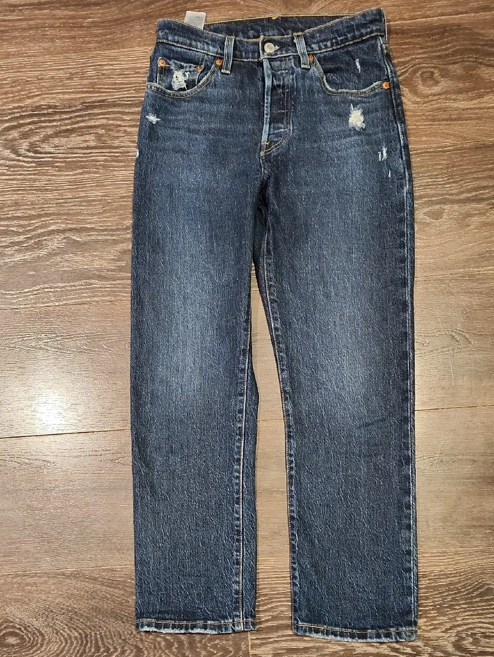❤ LEVI'S 501 HIGH RISE SLIM JEANS, 0 (25)
